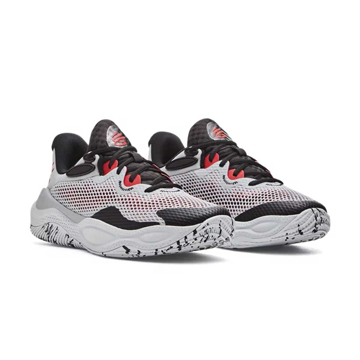 Curry Splash 24 AP 'Halo Gray' Basketball Shoes - Lightweight Performance Sneakers for Men | Perfect for Indoor & Outdoor Court Play, Training, and Casual Wear
