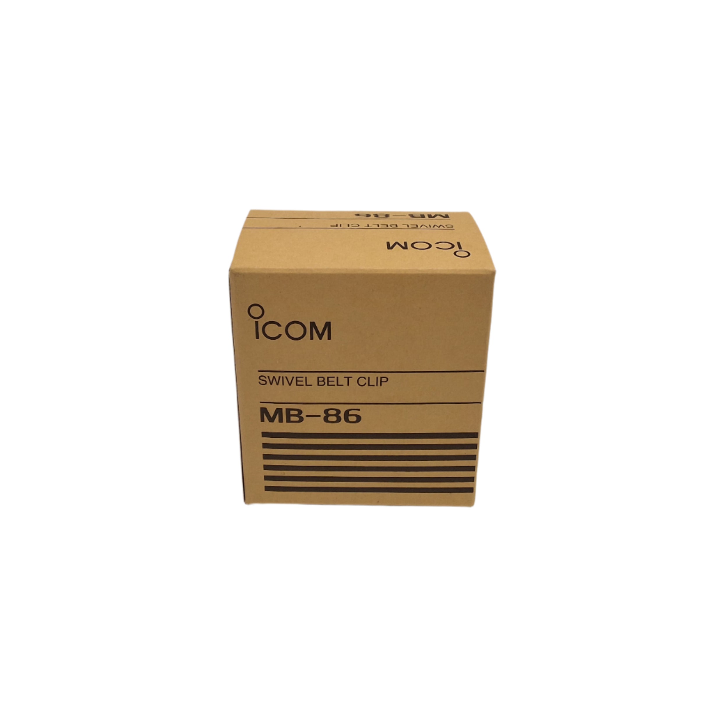ICOM MB86 Swivel Belt Clip - Heavy Duty Rotating Holster for Two-Way Radios, Walkie Talkies & Communication Devices - Perfect for Security, Construction & Outdoor Activities