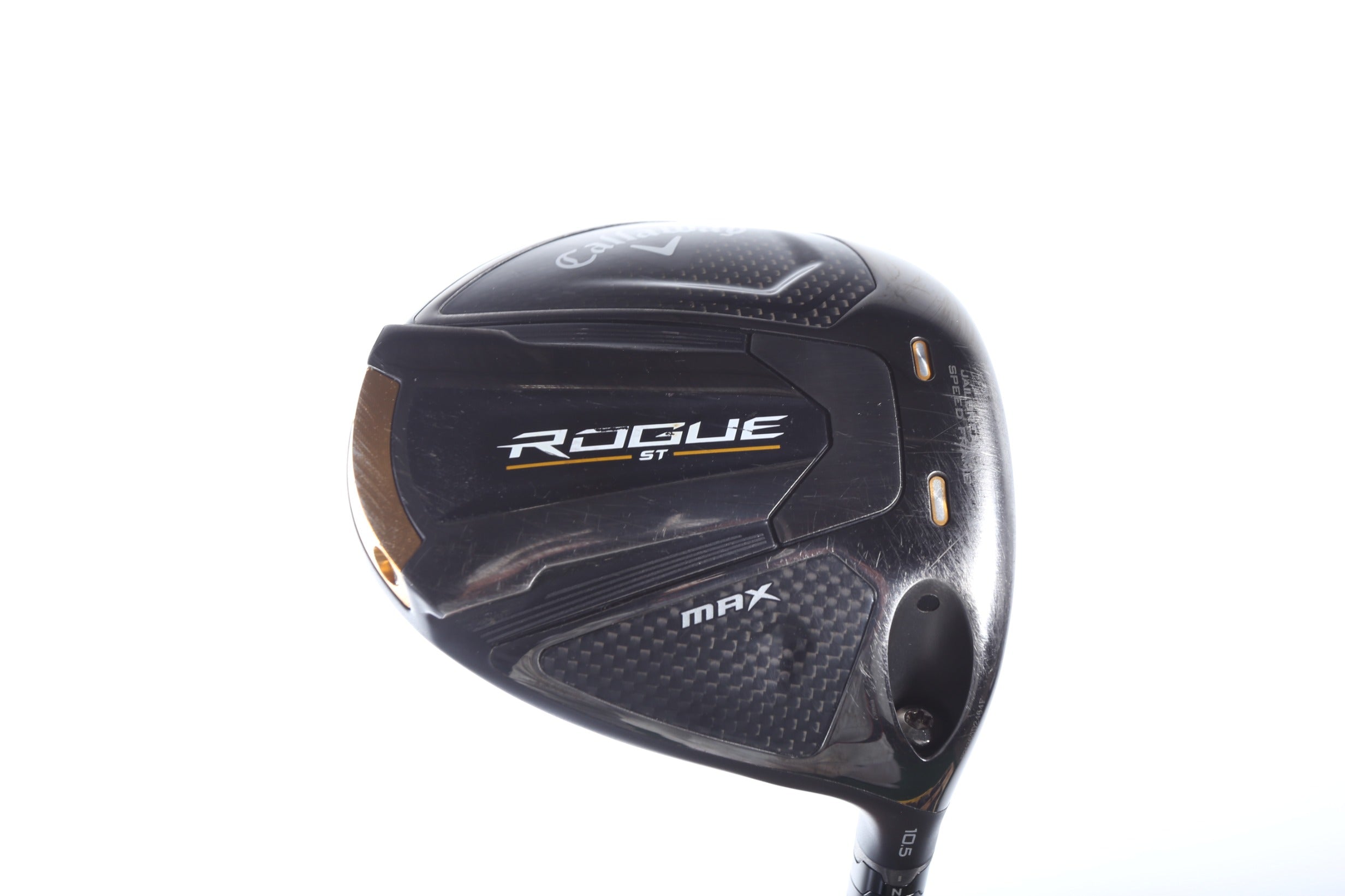 Used Callaway Rogue ST MAX Driver 10.5° Regular Flex Right Handed Golf Club - Premium Mitsubishi Tensei Blue AV Shaft for Enhanced Performance on the Course