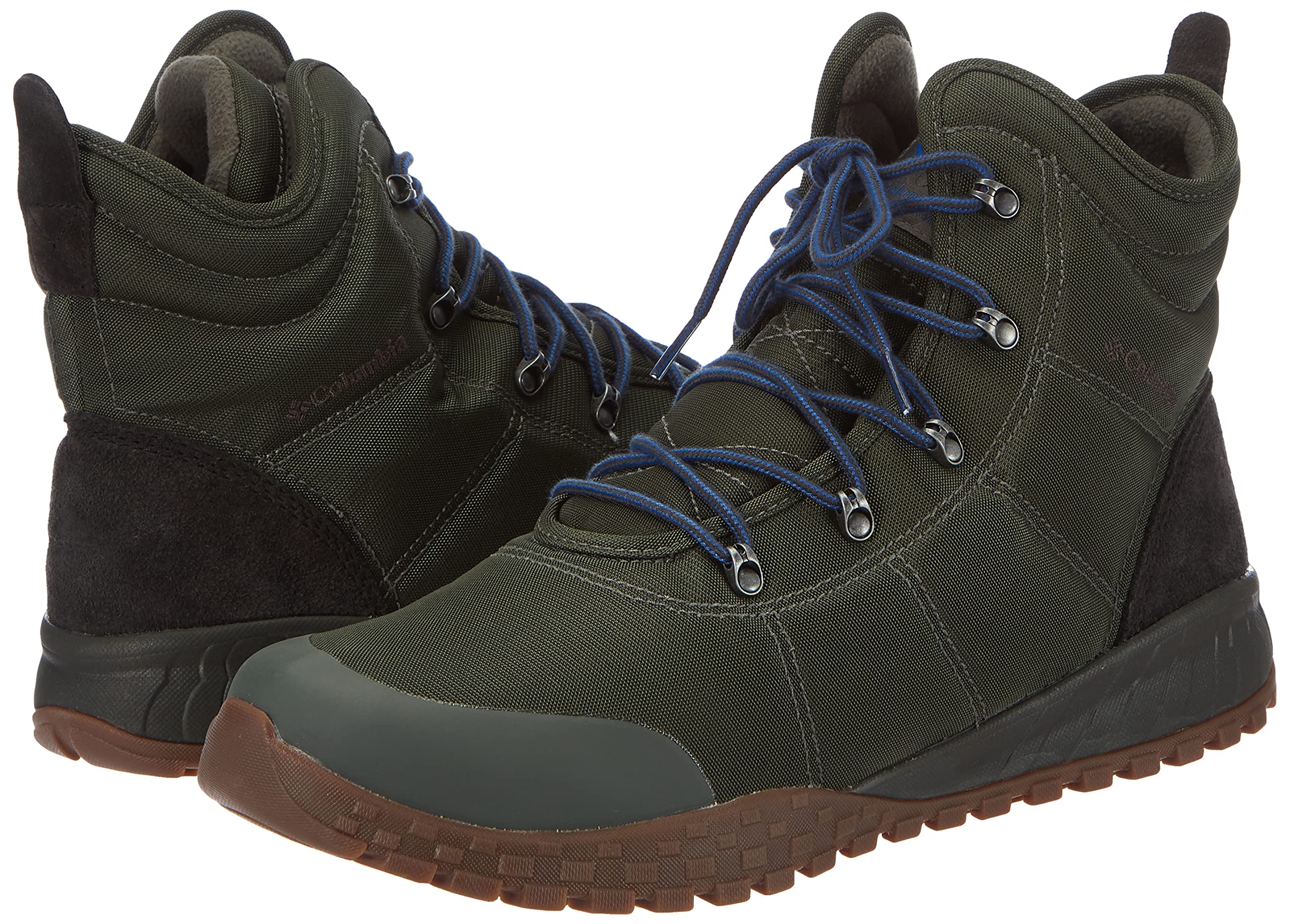 Columbia Men's FAIRBANKS OMNI-HEAT Waterproof Hiking Shoes - Lightweight & Insulated for Winter Trekking, Trail Running & Outdoor Adventures
