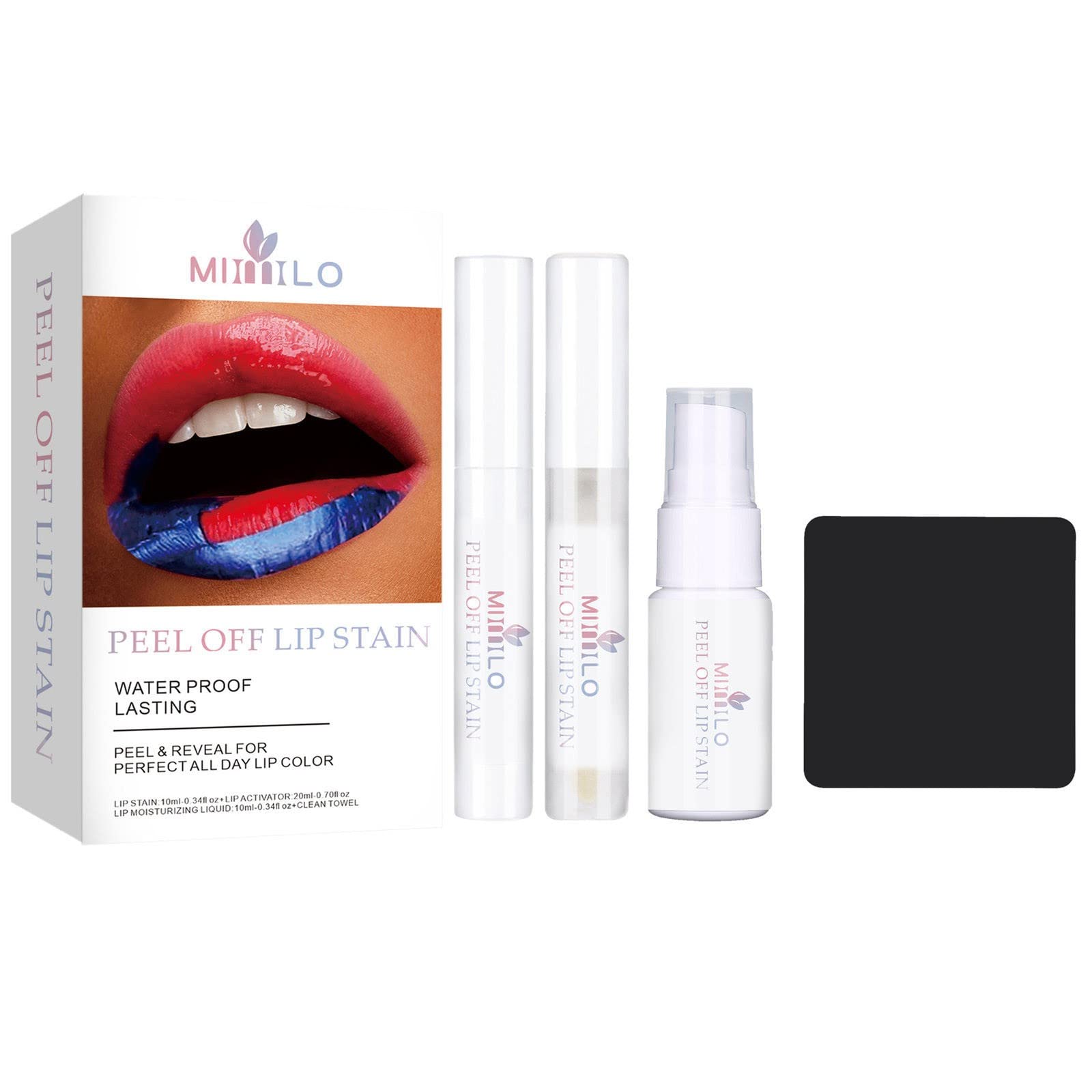 Long-Lasting Matte Lip Stain - Transfer Proof Peel Off Lipstick, Romantic Lip Tint & Lip Gloss, 10ml | Perfect for Date Night, Parties & Everyday Wear