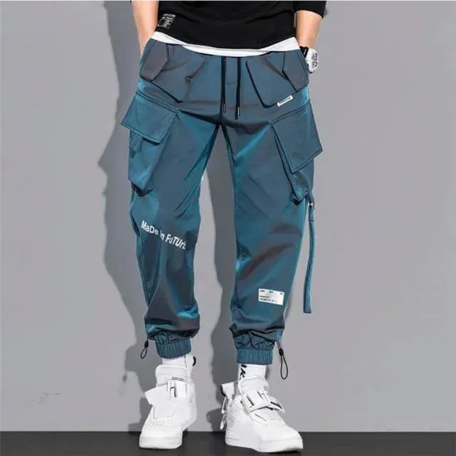 Men's Multi-Pocket Cargo Pants - Durable Tactical Work Pants for Outdoor Hiking, Camping & Everyday Wear