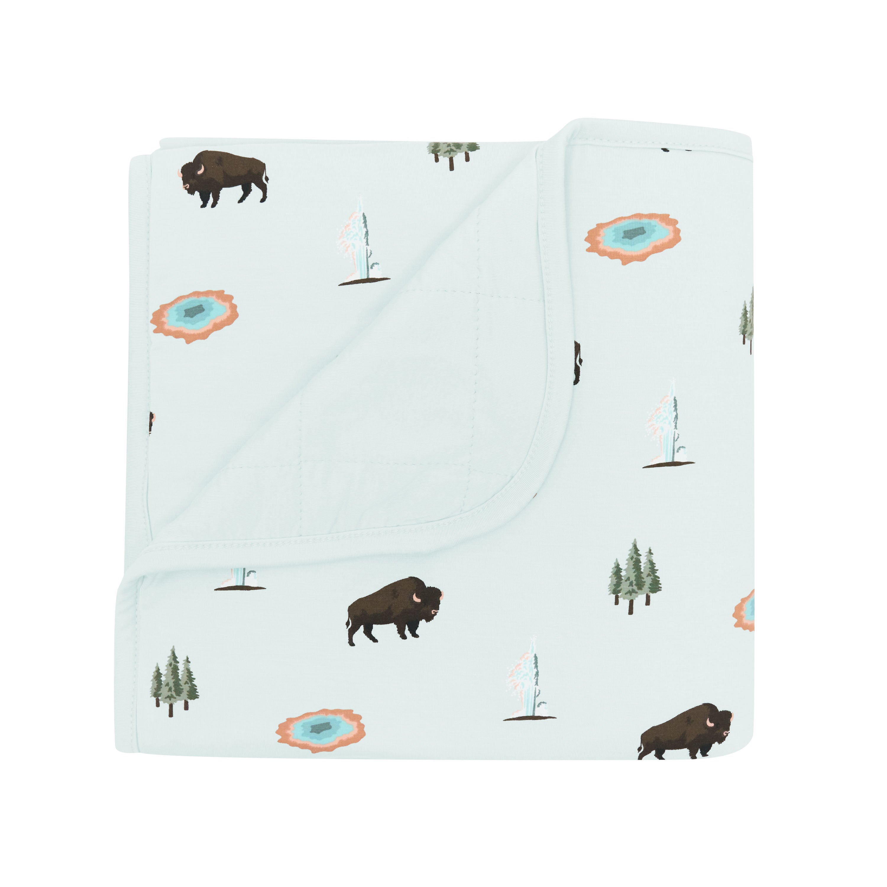 Yellowstone 1.0 Baby Blanket - Soft & Cozy for Newborns & Toddlers - Perfect for Nursery, Stroller & Travel