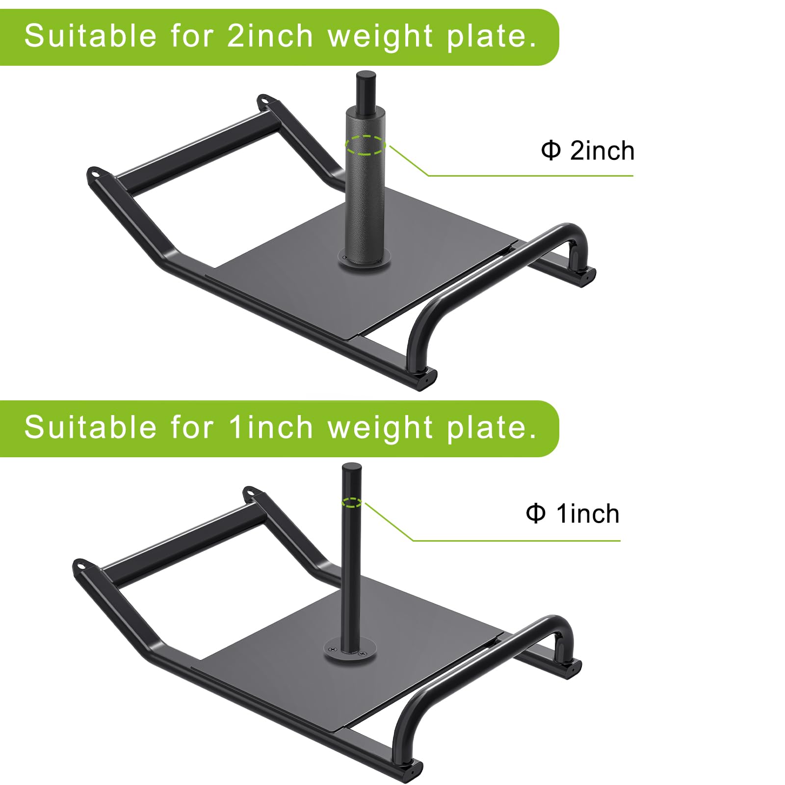 Dolibest Portable Weight Sled with Handle - Fitness Strength Training & Speed Workout Equipment - Innovative Design for Easy Obstacle Clearance - Compatible with 1-2
