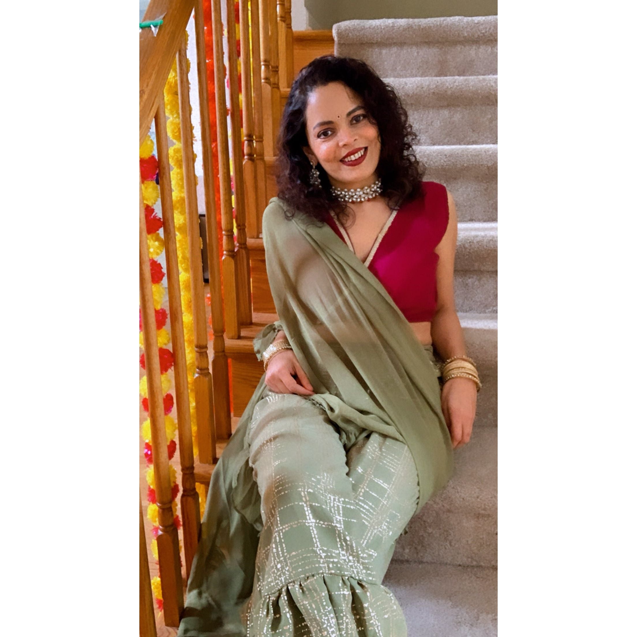 Stylish Pant Saree - Modern Fusion Wear Saree for Women | Perfect for Weddings, Parties & Festive Occasions