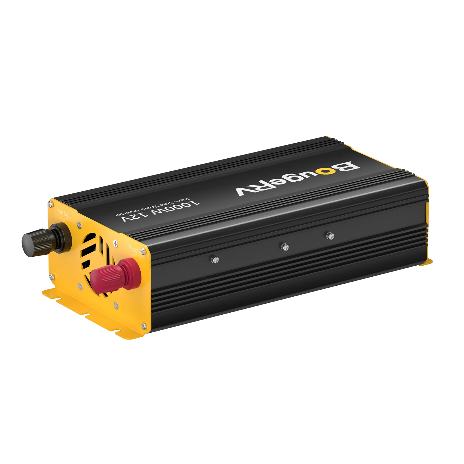 BougeRV 1000W 12V Pure Sine Wave Power Inverter with Bluetooth - Perfect for RVs, Camping, Off-Grid Living & Emergency Power Backup
