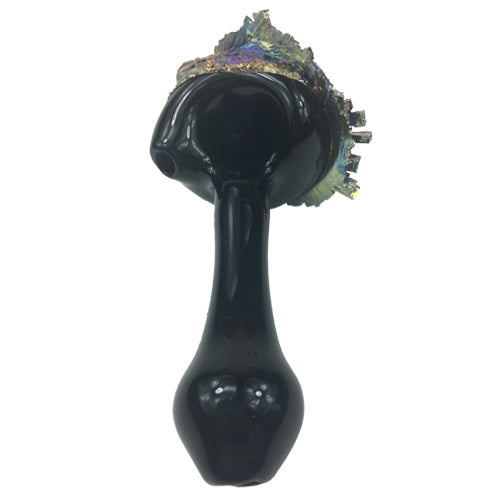 Tony Kazy Bismuth Spoon Pipe - Premium Handcrafted Smoking Pipe for Herbs & Tobacco - Perfect for Travel, Camping & Relaxation