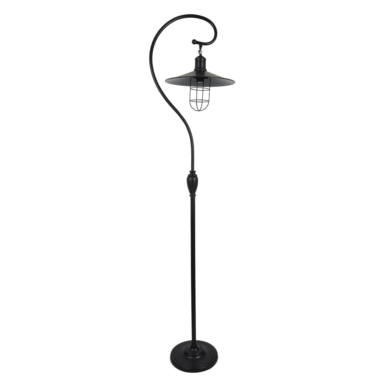 Crestview Collection CVAER677 Harbor Side Bronze Floor Lamp - Modern Lighting for Living Room, Bedroom & Office - Adjustable Height & Warm Light for Cozy Ambiance