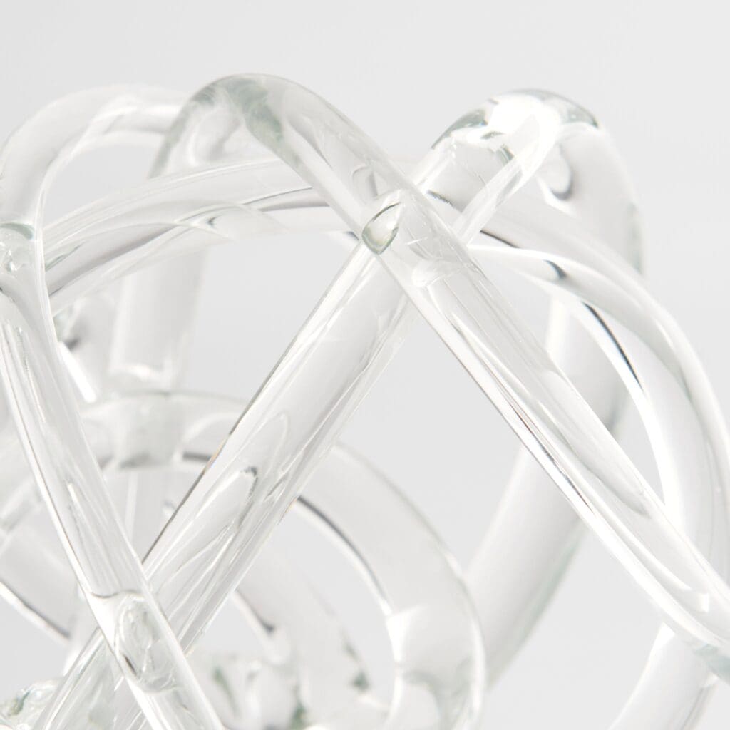 Cyan Design 11494 XL Clear Knotty Filler - Decorative Glass Vase Filler for Wedding Centerpieces, Home Decor, and Floral Arrangements