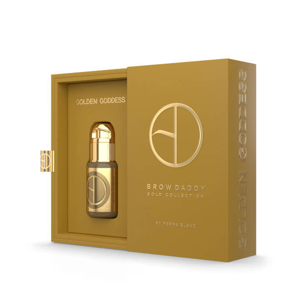 Perma Blend Brow Daddy Golden Goddess Tattoo Pigment - Long Lasting Microblading & Ombre Brows for Natural Look - Perfect for Professional Artists & DIY Beauty Enthusiasts