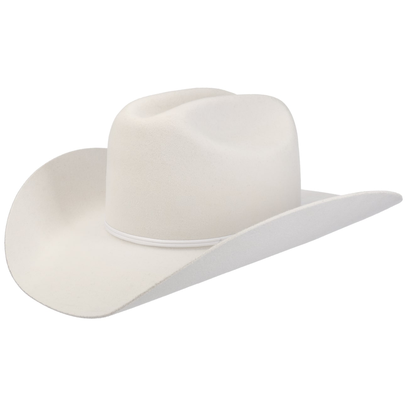 JJ Hats Buffalo Pinch Western Wool Felt Cowboy Hat - Classic Rodeo Style for Men & Women - Perfect for Country Music Festivals, Rodeos & Western Fashion