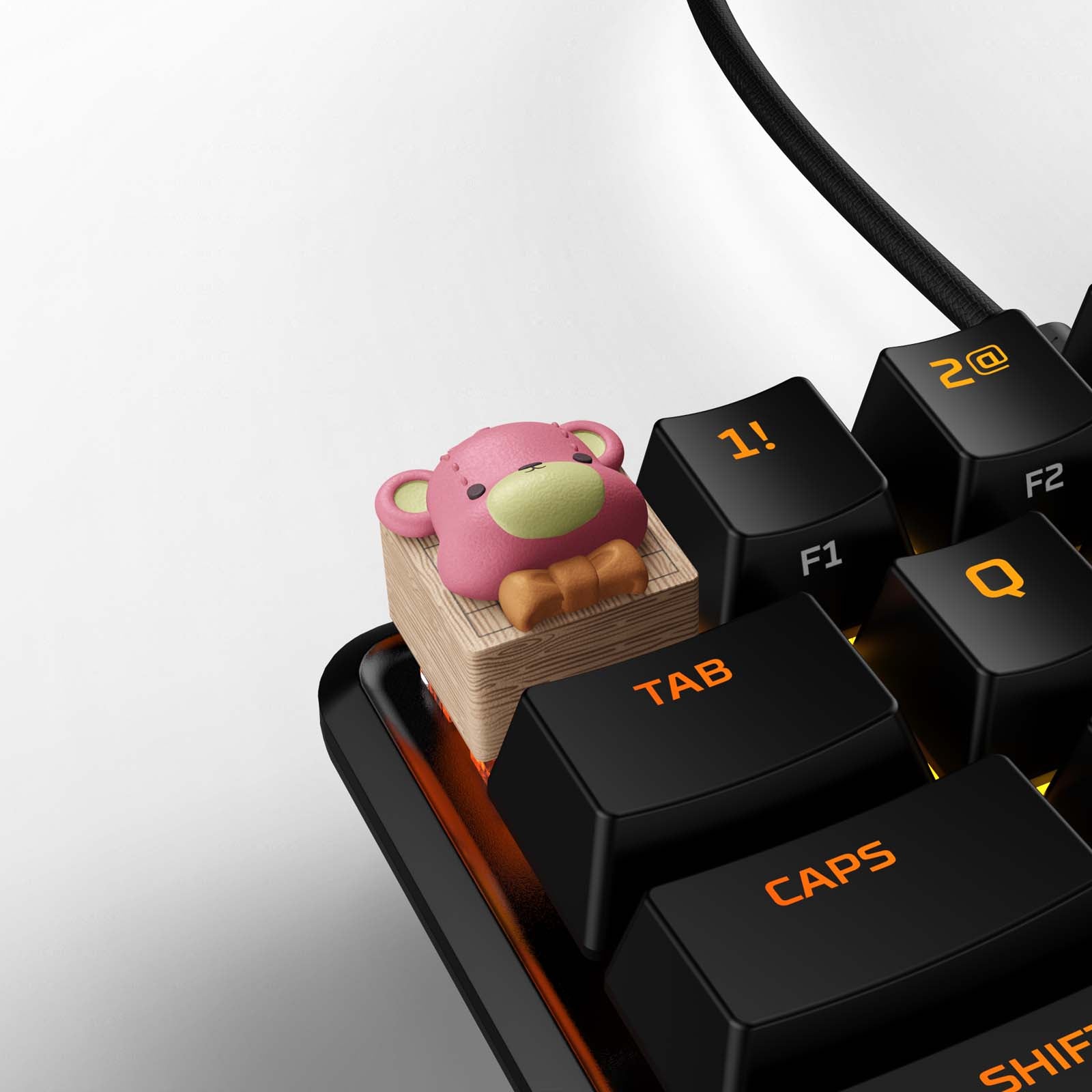 HX3D MapleStory Themed Keycap Set - OMOK Game Keycaps for Mechanical Keyboards - Perfect for Gaming, Typing & Custom Keyboard Builds