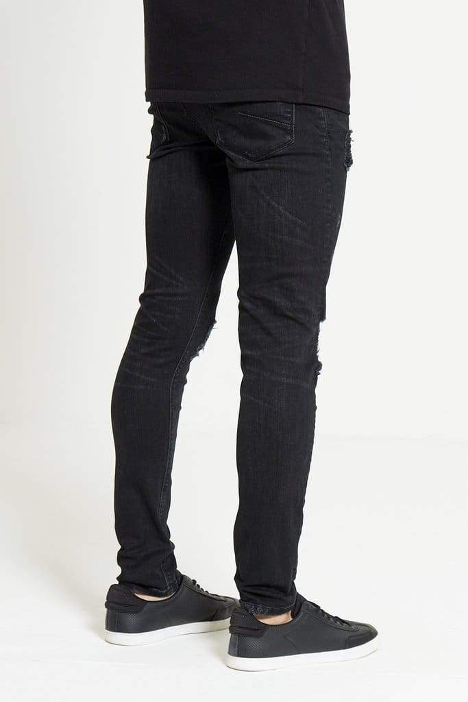 HAVOC Super Skinny Jeans for Women - True Black Stretch Denim Pants | Perfect for Casual Wear, Night Out & Everyday Fashion