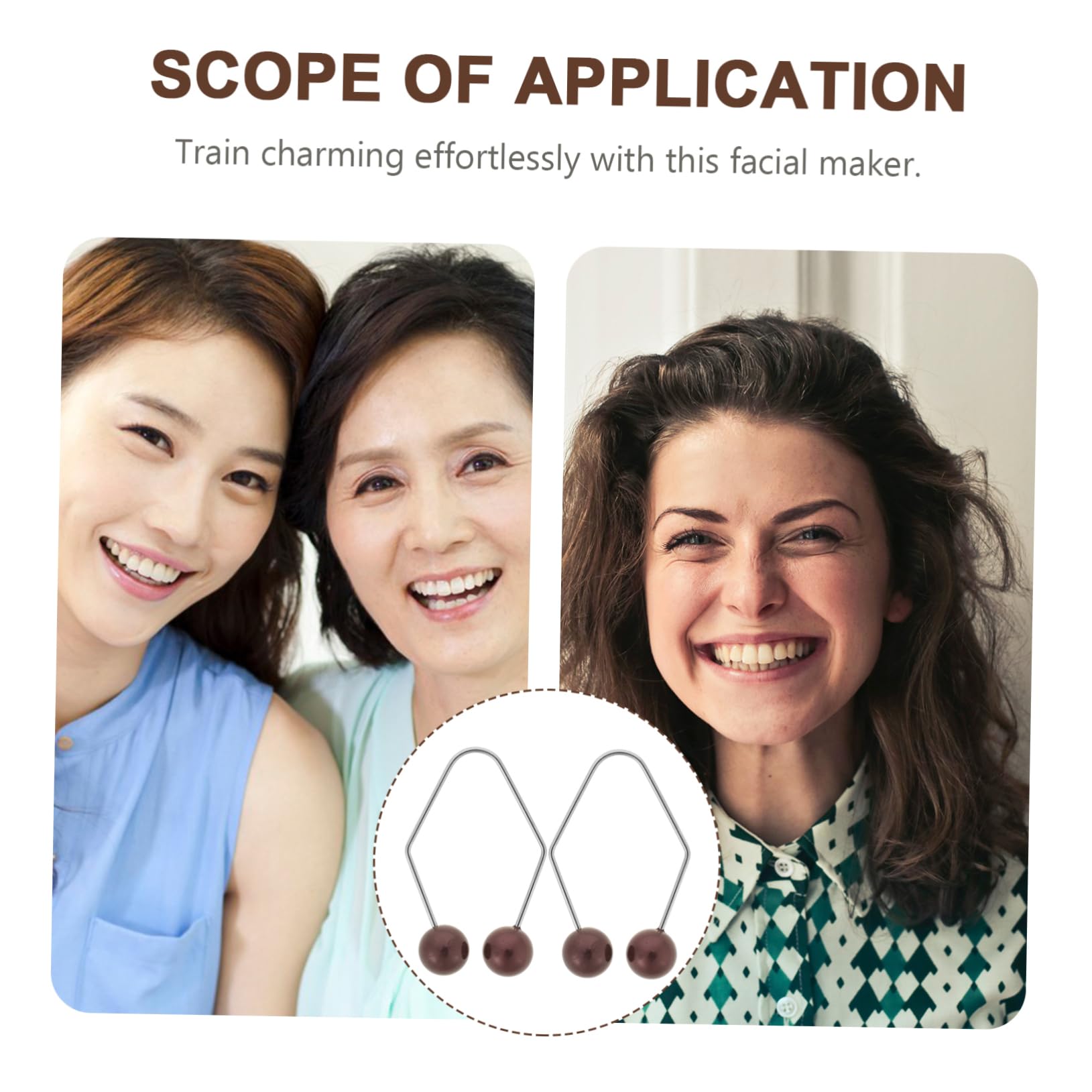 Cheeks Balls Dimples Maker - Facial Dimples Trainer for Natural Looking Dimples | Perfect for Christmas Gifts, Beauty Enhancement & Selfie Posing