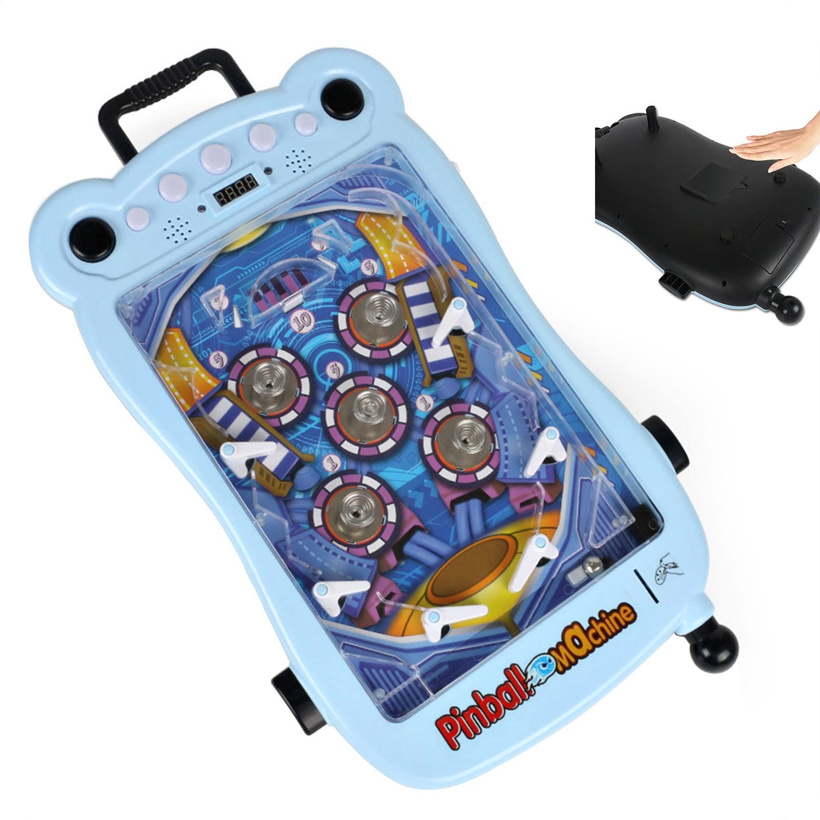 SSNG Arcade Game Machine - Coin-Operated Home Arcade with Handheld Mini Games & Tabletop Pinball - Perfect for Family Fun and Parent-Child Interactive Play | Great for Game Rooms, Parties, and Retro Entertainment