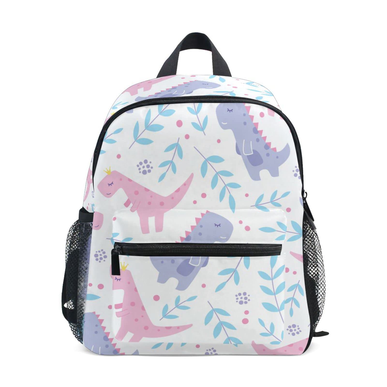 Dinosaur Kids Backpack for Boys - Pink & Purple School Bag for Preschool