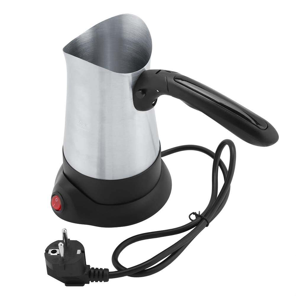Premium 300ml Electric Turkish Coffee Pot - Food Grade Espresso Maker Machine, 220-240V - Perfect for Home, Office & Camping Brewing