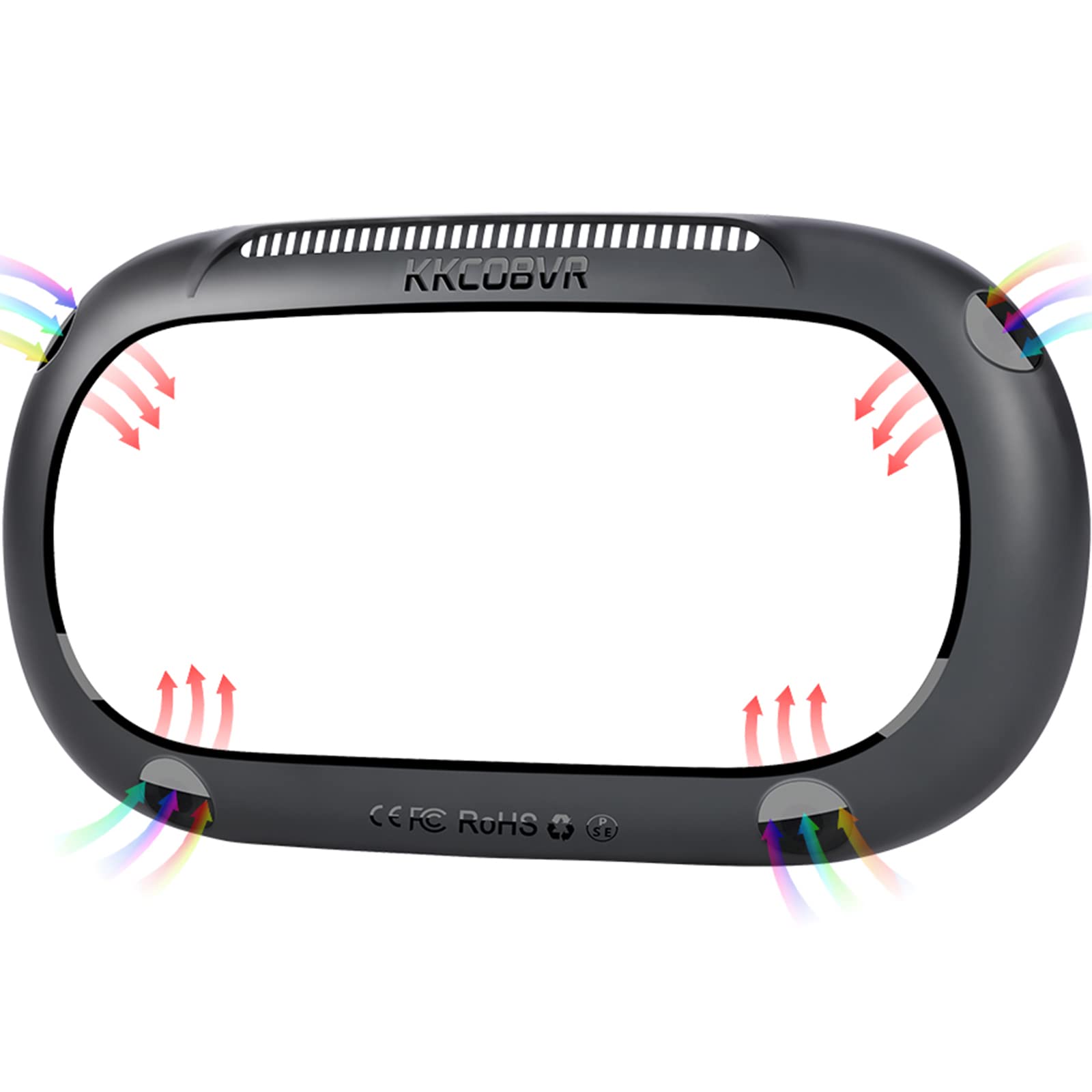 KKCOBVR S2 VR Shell Protective Cover with 4 IR Filter Films - Compatible with Meta Quest 2 Accessories for Outdoor VR Gaming on Cloudy Days & Shaded Areas - Sunlight Protection for Enhanced Immersion