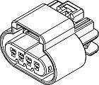 GT150 4-Way Female Automotive Electrical Connectors - Pack of 50 - Waterproof Car Wiring Terminals for Headlights, Taillights & Engine Components