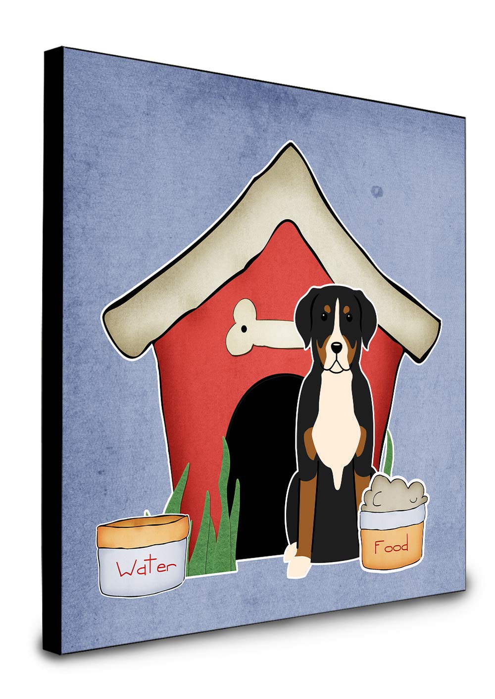 Greater Swiss Mountain Dog Artwork Panel - Colorful Wall Decor for Home & Office | Caroline's Treasures House Collection | Perfect for Living Room, Bedroom, or Pet Lover's Space