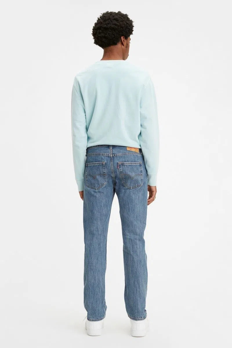 Original Levi's 501 Button Fly Jeans for Men - Classic Straight Fit Rinsed Denim Pants | Casual Wear, Work & Everyday Style