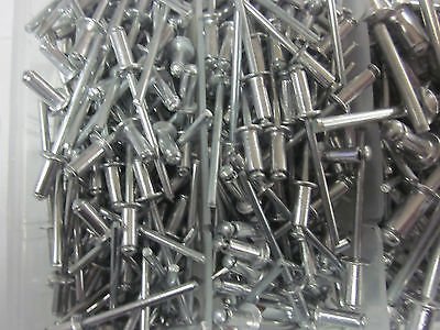 500-Piece Aluminum Pop Rivet Assortment Kit - 3/16