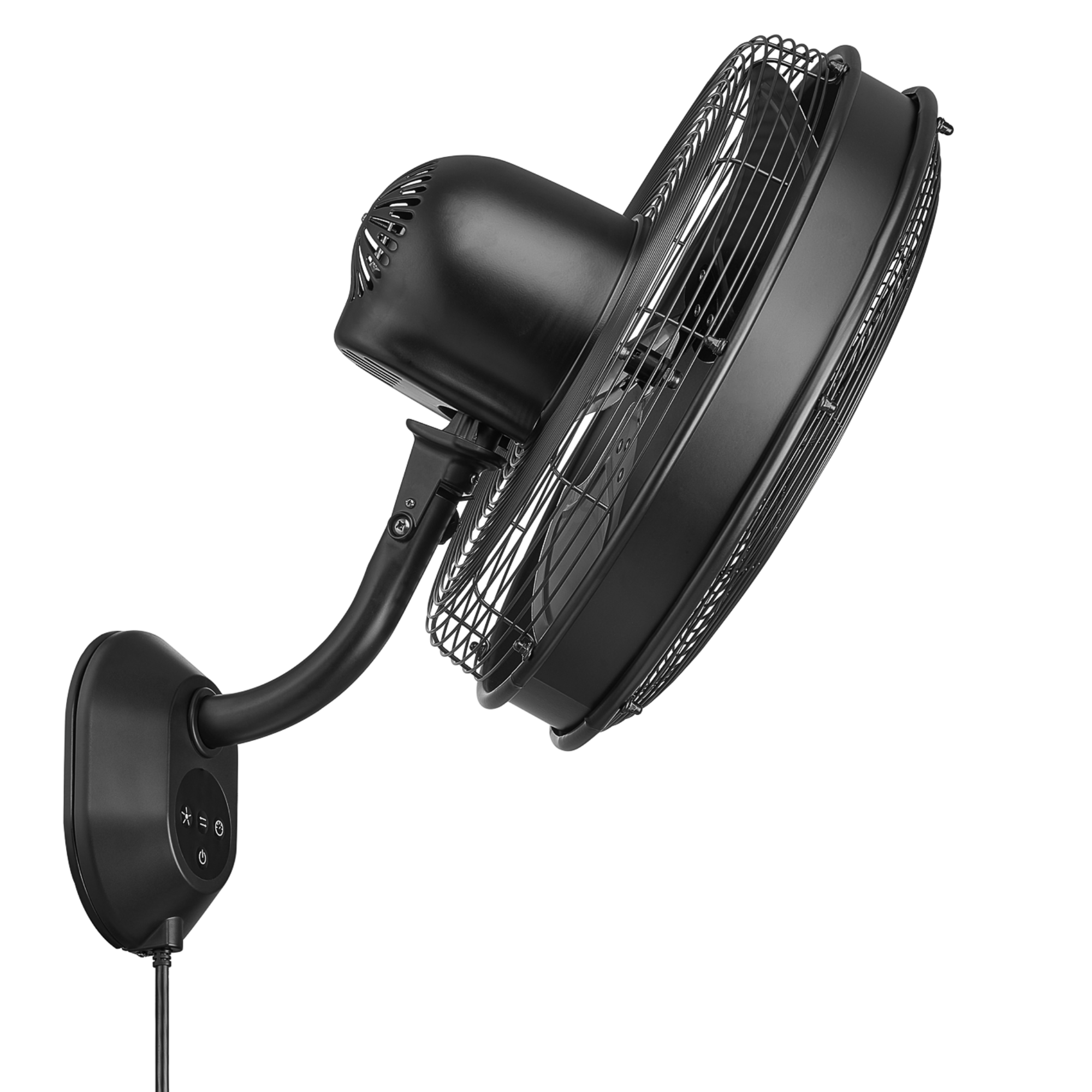 Honeywell Indoor Outdoor Wall Mount Fan with Remote Control - Quiet Cooling for Bedroom, Living Room, Patio & Office