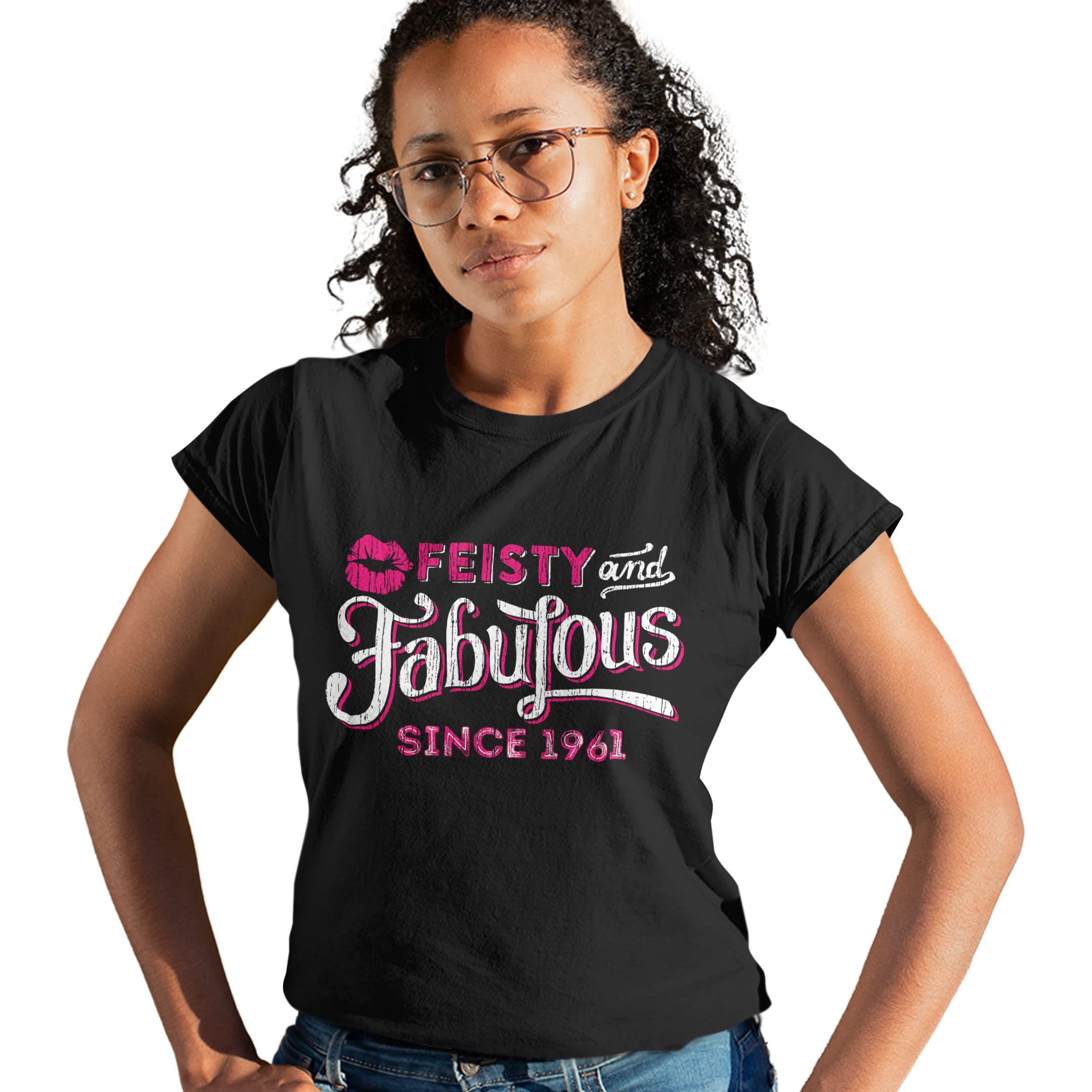 62nd Birthday Shirts for Women - Vintage 1960 Themed 60 Year Old Birthday T-Shirt | Fun Party Outfit & Gift Idea for Grandma, Mom, Friends