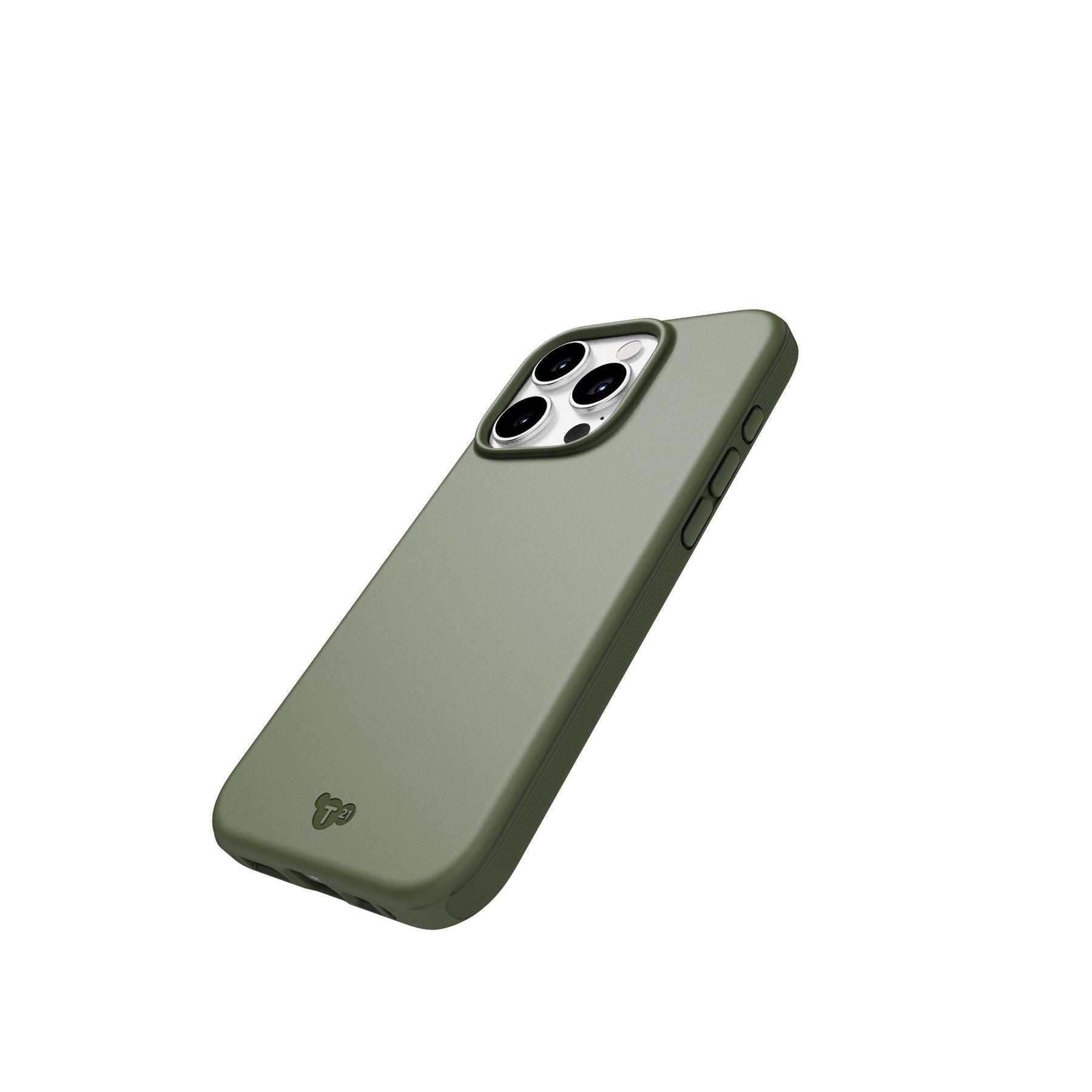 EvoLite Premium Shockproof iPhone 15 Pro Case - Slim Protective Cover with Military-Grade Drop Protection (Khaki) | Perfect for Outdoor Adventures & Daily Use