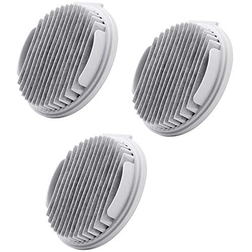 3Pcs HEPA Filter Replacement for ROIDMI XCQLX01RM Cordless Vacuum Cleaner - High Efficiency Dust Collection Accessory Kit for Home Cleaning & Pet Hair Removal