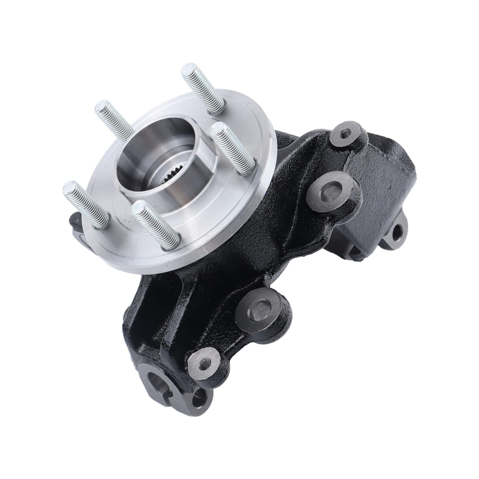 2012-2018 Ford Focus L4 2.0L Front Right Wheel Hub Bearing & Steering Knuckle Assembly - BR935006LK RH Passenger Side Replacement Part - Perfect for Smooth Driving & Vehicle Maintenance