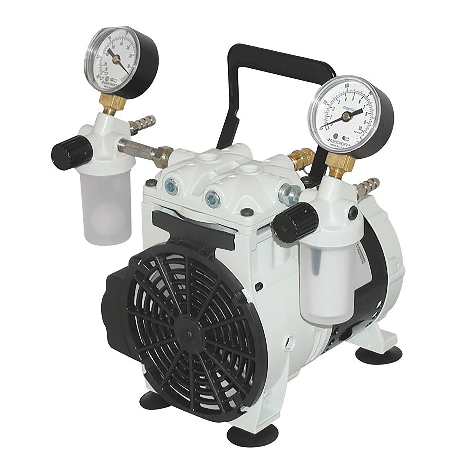 Welch Vacuum 2546C-01 WOB-L Pressure/Vacuum Dry Pump, 1 Phase, 230V, 60Hz - Ideal for Laboratory, Industrial, and Medical Applications