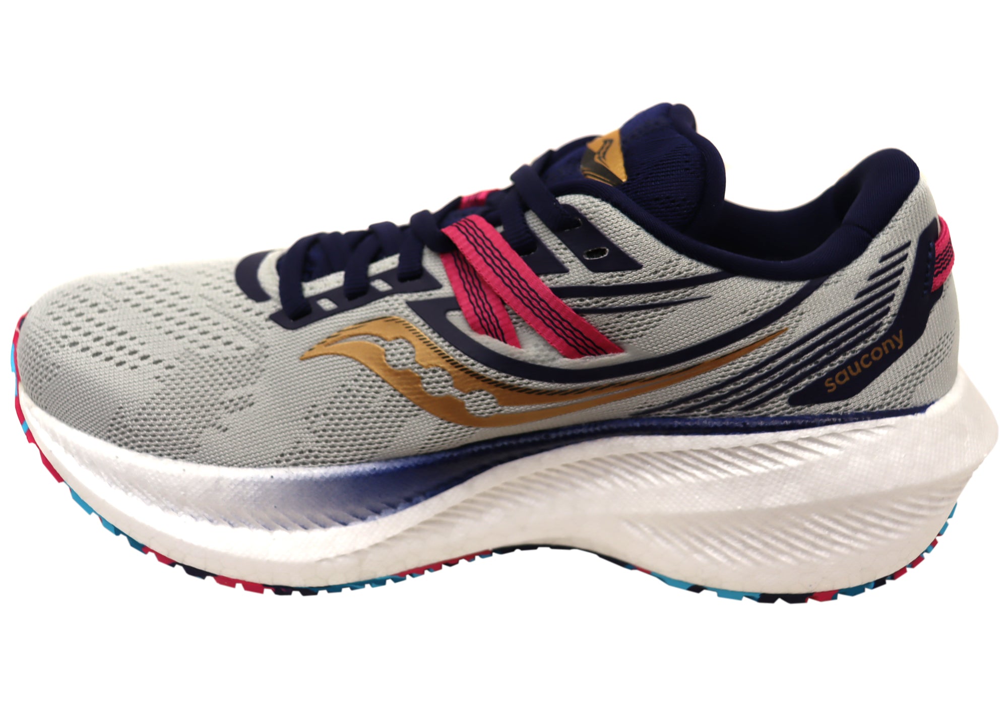 Saucony Women's Triumph 20 Running Shoes - Lightweight & Cushioned for Road Running, Training & Marathon - Comfortable Athletic Sneakers for Women