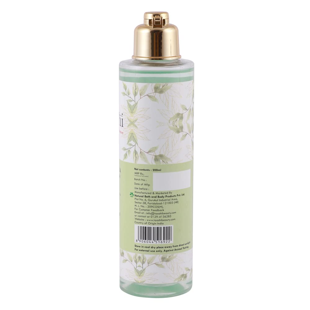Taashi Aloe Vera Body Wash (200ml) - Hydrating & Soothing Shower Gel for Moisturized, Soft & Supple Skin | Perfect for Dry Skin Care & Daily Relaxation