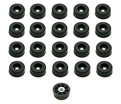 60 Super Soft Round Rubber Feet - .437