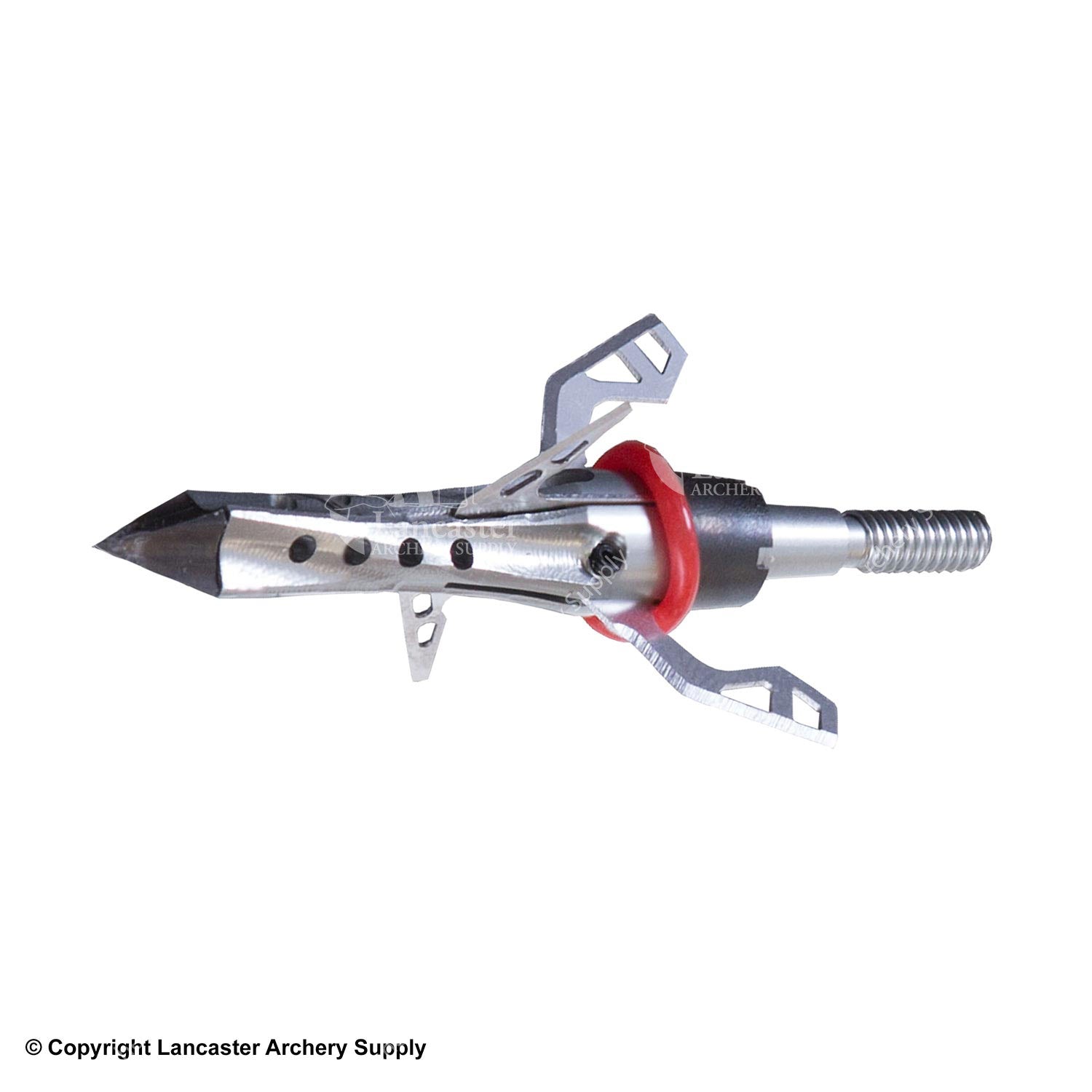 Allen Bloodrush Hybrid 4 Blade Broadhead - High Performance Hunting Broadheads for Crossbow & Compound Bow - Perfect for Deer, Elk & Big Game Hunting