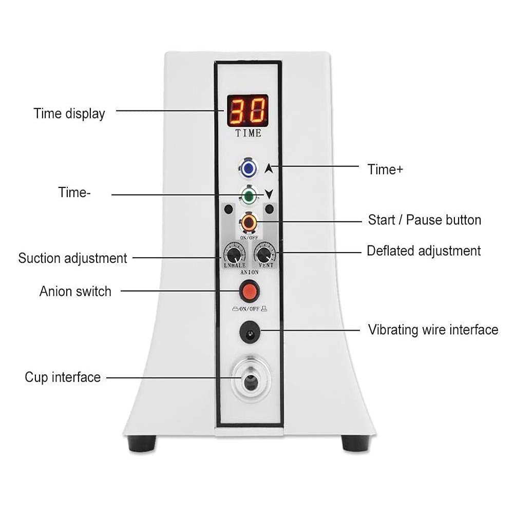 Professional Vacuum Therapy Cupping Machine - 35 Cups Body Sculpting & Massage Device for Cellulite Reduction, Pain Relief & Relaxation - Home & Salon SPA Use for Back, Legs & Arms Therapy