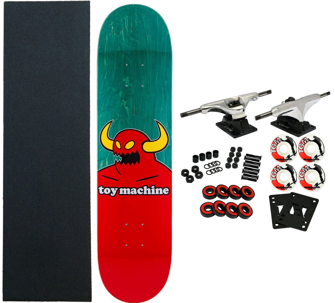 Toy Machine Skateboard Complete Monster 7.38