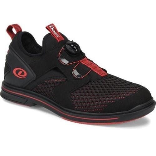 Dexter Men's DexLite Pro BOA Right Hand Bowling Shoes - Black | Comfortable & Lightweight for Professional Bowlers & League Play
