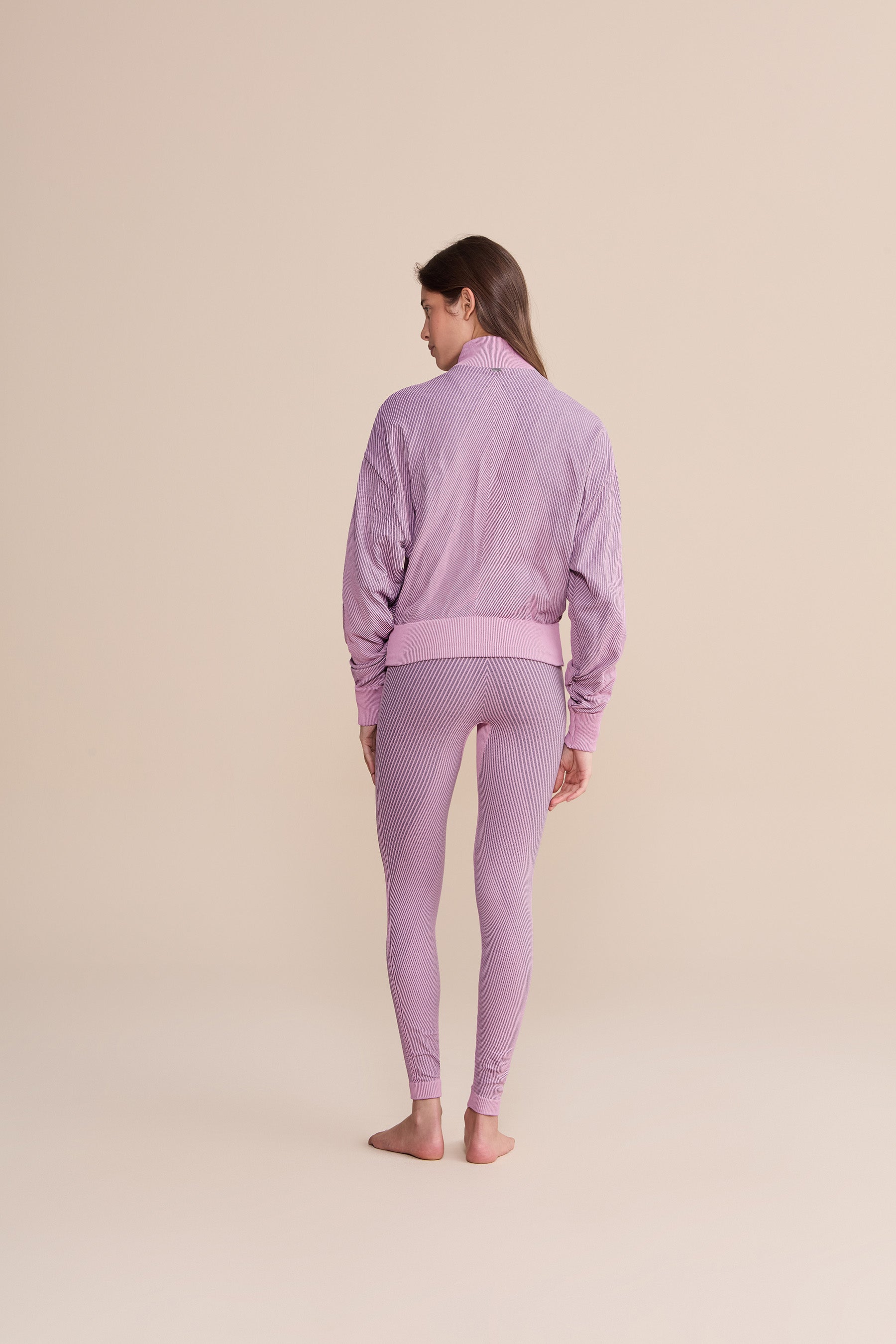 Seamless Diagonal Jacket - Lightweight Stretchable Women's Outerwear for Running, Yoga & Outdoor Activities
