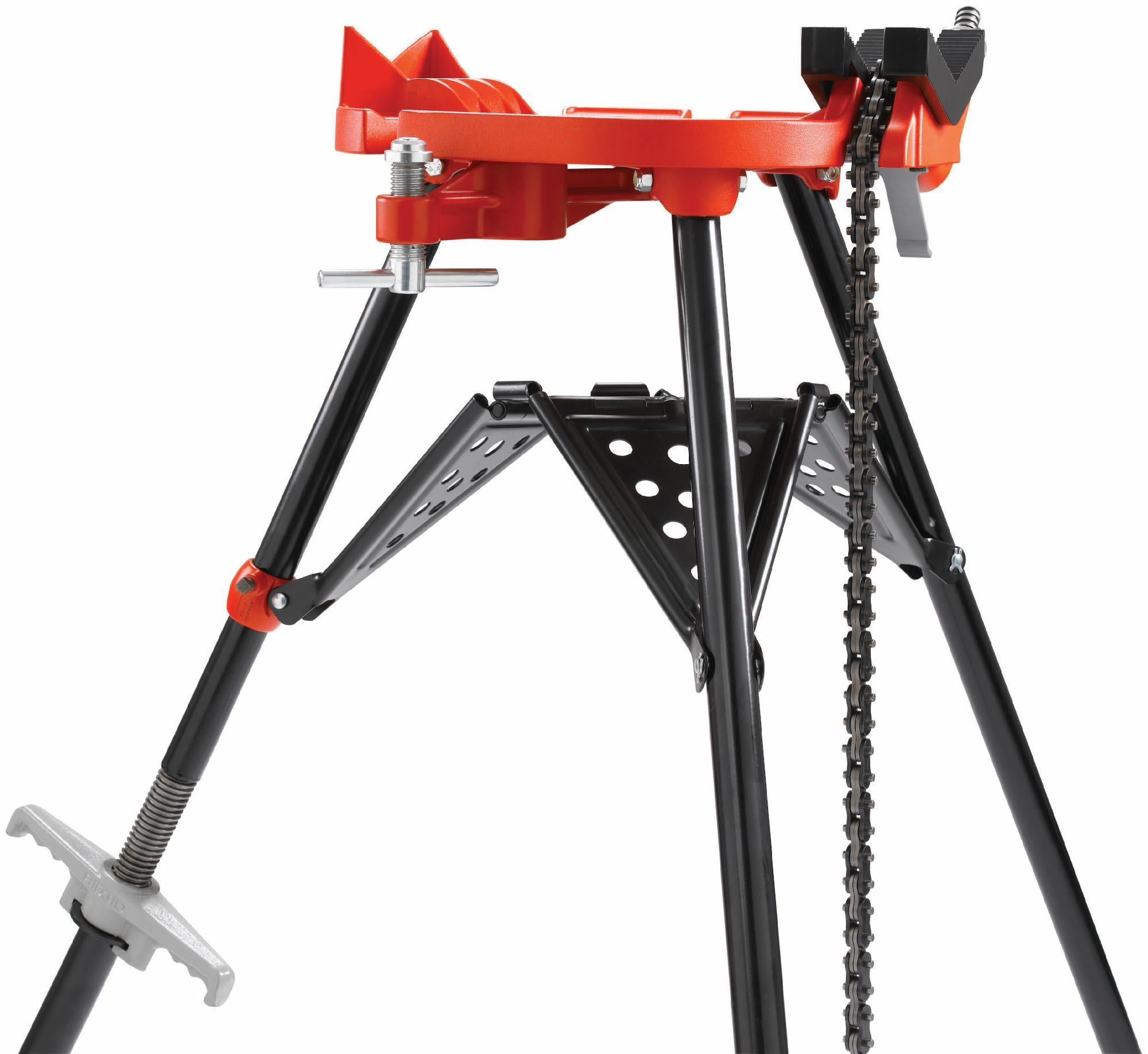 425 Portable TRISTAND Chain Vise 16703 Ridgid - Heavy Duty Clamping Tool for Plumbing, HVAC & Metalworking - Perfect for Pipe Fitting, Welding & Workshop Projects