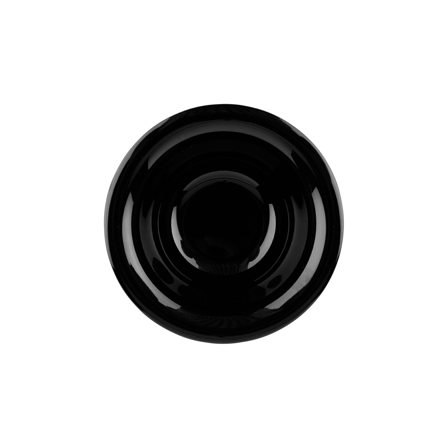 Premium Melamine Narrow Rim Deep Fruit & Soup Bowls - 10 oz, Black (Set of 12) - Durable & Lightweight for Outdoor Picnics, Parties, and Everyday Dining
