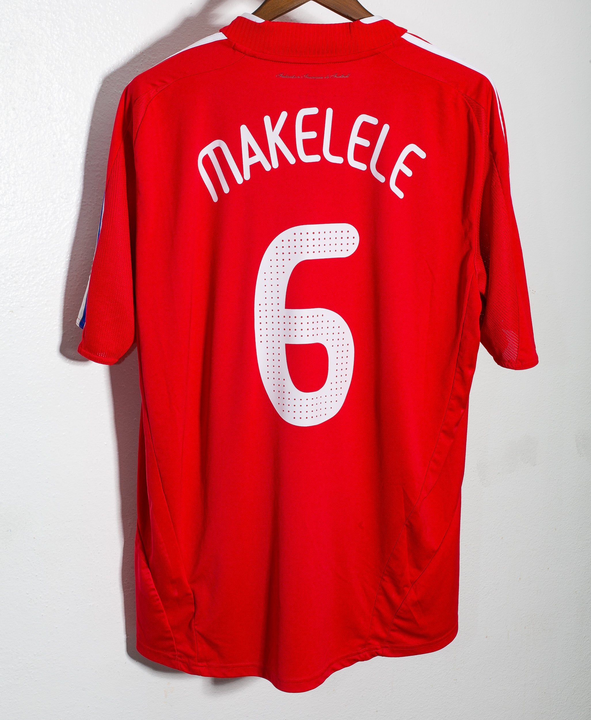 Authentic France 2008 Makelele Away Football Jersey Size XL - Vintage Soccer Shirt for Fans & Collectors - Perfect for Matches, Gifts & Retro Sports Fashion