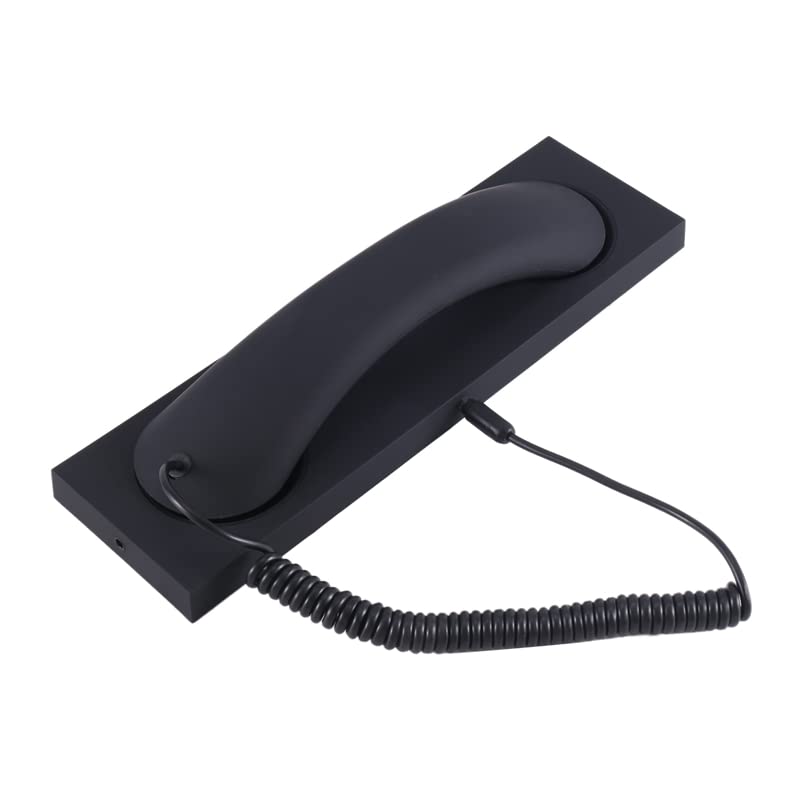 GRARRO Universal Retro Phone Handset - 3.5mm Smartphone Headset with Microphone for Landline & Mobile Calls | Perfect for Vintage Style Phone Booths, Home Offices & Themed Events