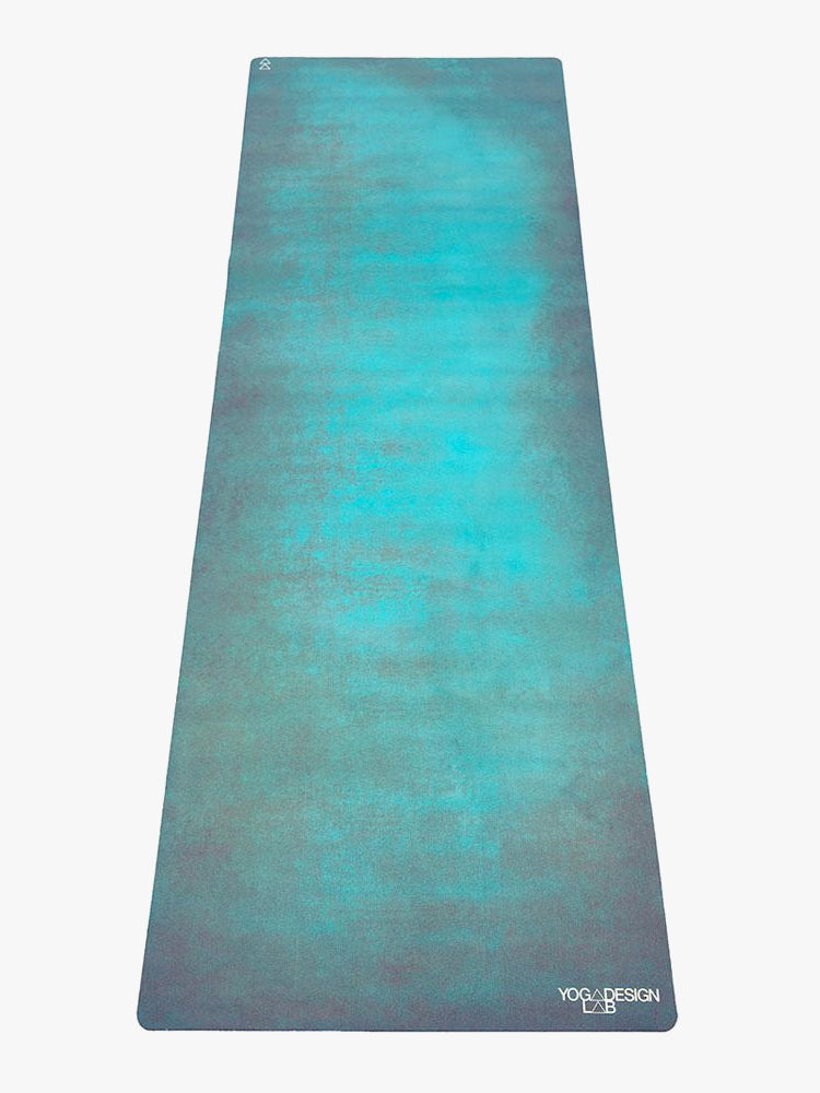 Yoga Design Lab Studio Mat 3.5mm Non-Slip Eco-Friendly Yoga Mat for Home & Studio Workouts - Aegean Green - Perfect for Yoga, Pilates & Meditation Practice