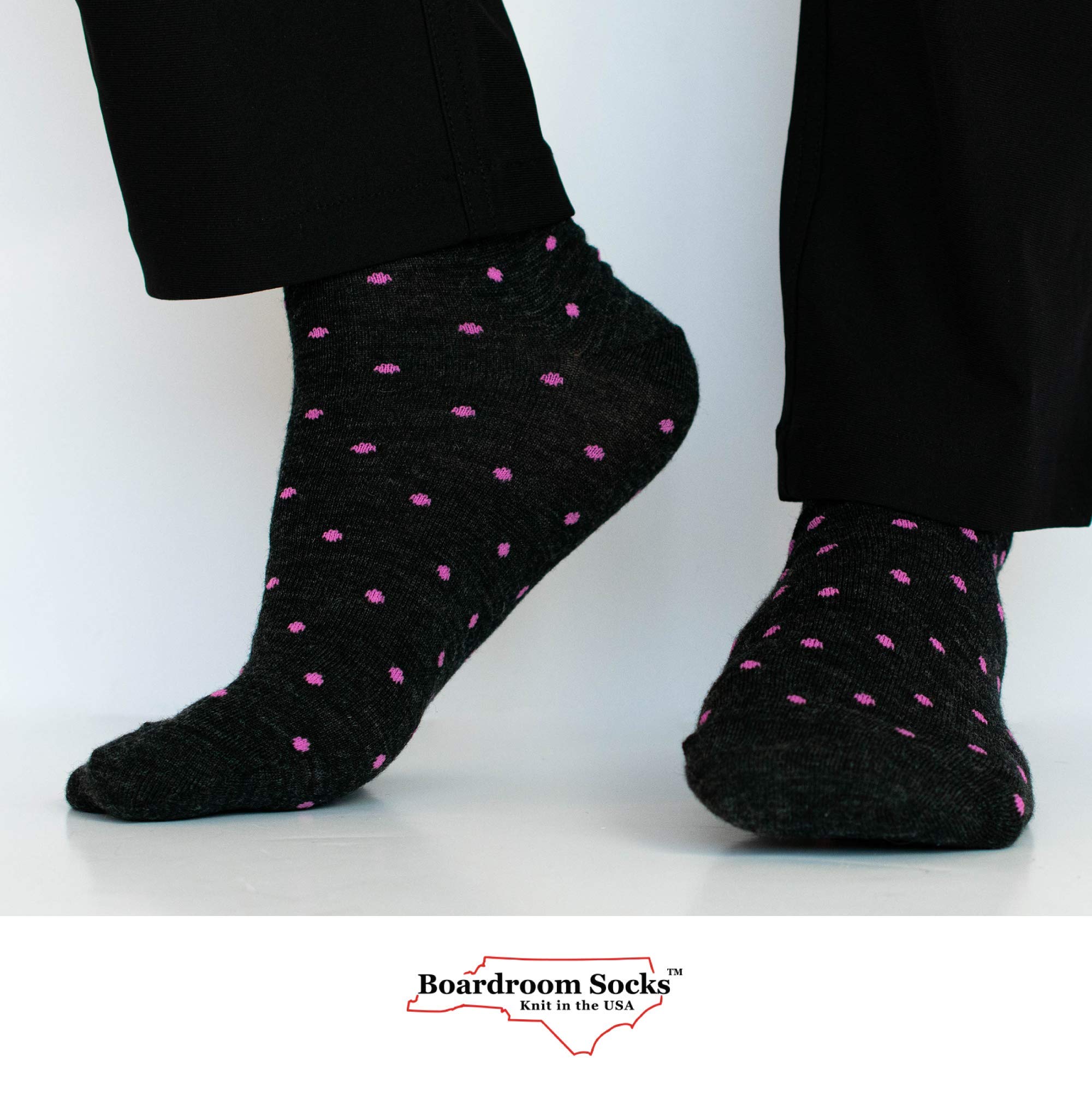 Premium Merino Wool Mid-Calf Dress Socks for Men - Breathable, Soft & Stylish Patterned Socks - Perfect for Business, Office & Formal Occasions