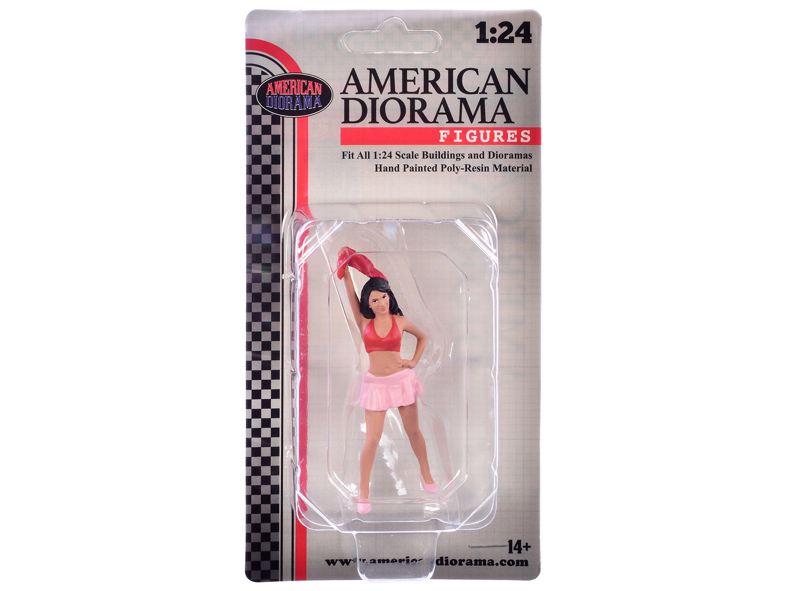American Diorama 1/24 Scale Model Figure24 Series 2 Action Figure - Perfect for Car Model Displays, Diorama Scenes & Collectors' Showcases