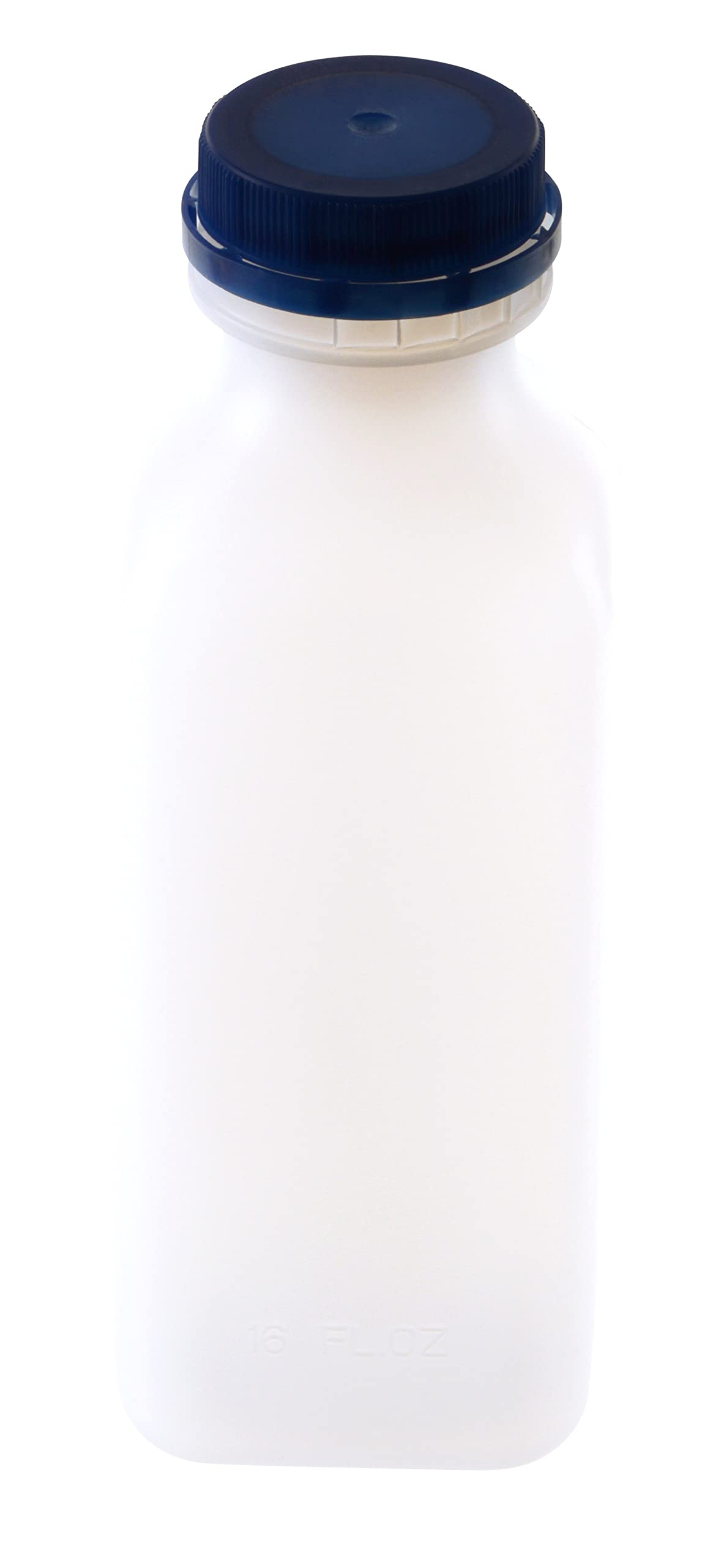EcoQuality 38mm Blue Tamper Evident Ratchet Caps & Lids for HDPE/Clear Plastic Juice Bottles, Smoothie Bottles, Fresh Squeezed Juice Containers - 2000 Pack (Ideal for Commercial Juice Production, Food Service & Home Brewing)