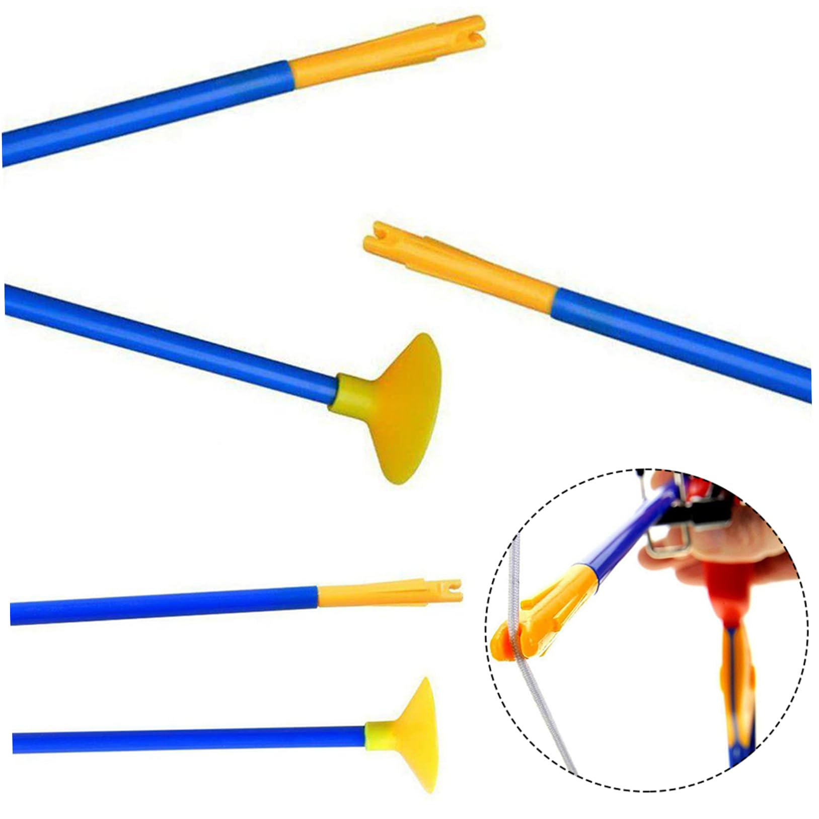 10Pcs Suction Cup Arrows - 16.5 Inch Safe Plastic Archery Set for Kids & Adults - Bow and Arrow Practice Toy with Strong Suction Tips - Perfect for Backyard Games, Birthday Parties & Outdoor Activities