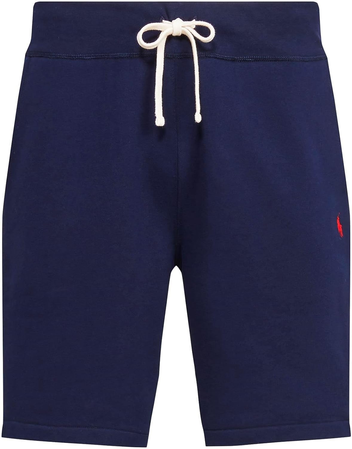 POLO RALPH LAUREN Men's Fleece Drawstring Shorts - Cotton Polyester Blend Casual Lounge Shorts (Medium, Navy) | Perfect for Summer, Beach, Gym & Home Relaxation